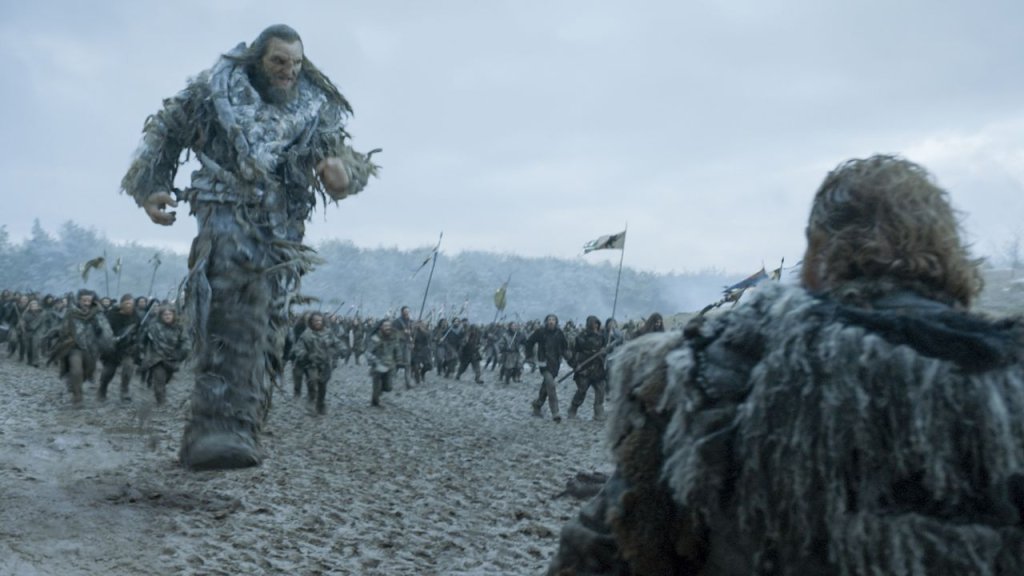 game of thrones великана
