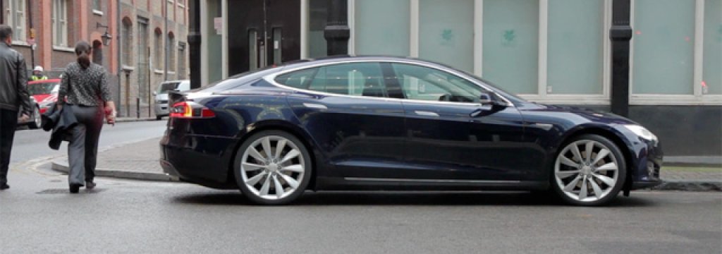 Tesla S test drive