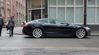 Tesla S test drive