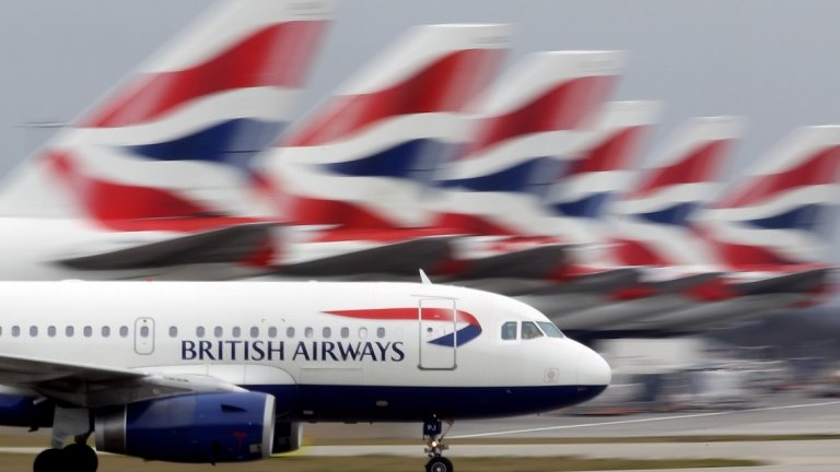 Двудневна стачка спира полети на British Airways