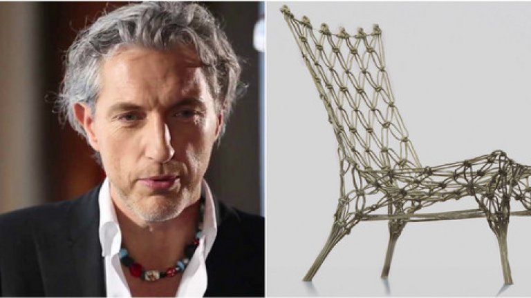 Марсел Вандерс
Холандският дизайнер Марсел Вандерс също е сред няколкото съвременни "суперзвезди" на дизайна. Няма как да е иначе, ако си създал нещо напълно уникално като стола Knotted Chair (на снимката). Вандерс измисля идеята през 1996-та, съчетавайки високотехнологични материали с традиционна техники на производство.