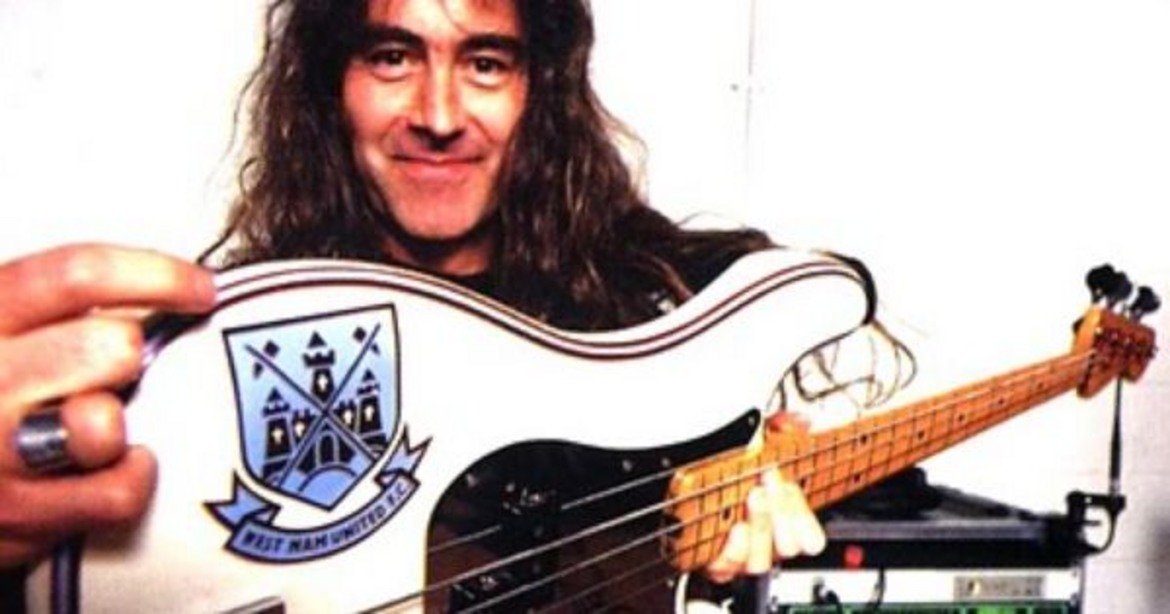 Как Стив Харис се размина с Уест Хeм
За великата британска метъл група Iron Maiden се знае, че е плод на любовта към футбола и бирата. Съставът е сформиран в Лейтън, Източен Лондон, и всички музиканти са фенове на местния тим Уест Хeм. А основателят на групата Стив Харис навремето е бил футболист с много високи футболни заложби. Уоли Пиърс, скаут на Уест Хeм, го навива дълго време да облече екипа на младежкия отбор на „чуковете“. Харис обаче предпочита да се концентрира върху музиката, вместо да направи кариера във футбола. Но дори и след най-големите си успехи, Стив и останалите от Iron Maiden остават лоялни привърженици на Уест Хeм. Мотото "Up the Irons", използвано от групата за всичките им артикули, всъщност е вариант на лозунга "Up The Hammers" на публиката на Уест Хeм. 

