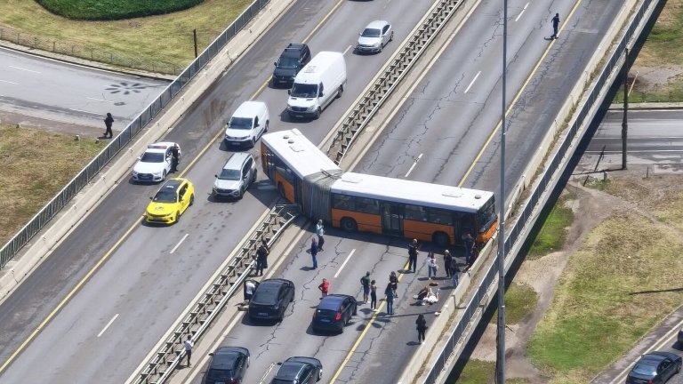 Движението в посока Пловдив временно е блокирано