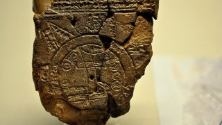 The_Babylonian_map_of_the_world,_from_Sippar,_Mesopotamia.