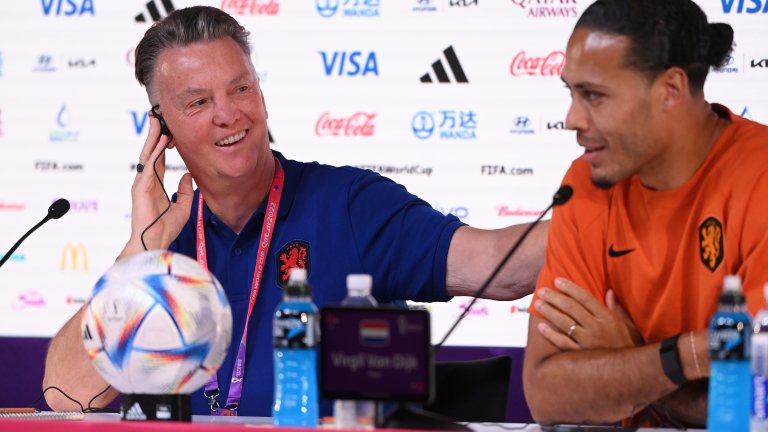 Ван Гаал готви Нидерландия за световен шампион и призна, че е искал Мане в Юнайтед