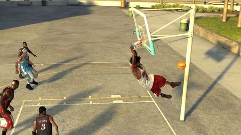 NBA Street Vol. 2

NBA Street за пръв път се появи за Playstation 2 през 2001 г. Тя позволи да играете уличен баскетбол с реалните звезди от NBA и бързо се превърна в хит. Продължението NBA Street Volume 2 подобри нещата като графика и геймплей и предложи три различни играеми версии на Майкъл Джордан. Възможните атрактивни комбинации и трикове станаха още повече и играта си остана най-добрата сред Street изданията на EA.
