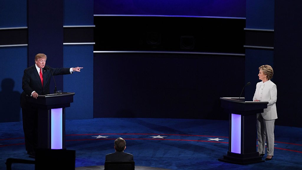 Final Presidential Debate Between Hillary Clinton And Donald Trump Held In Las Vegas