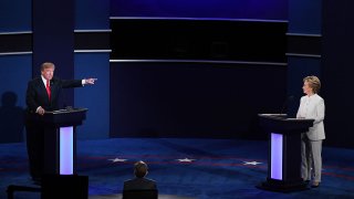 Final Presidential Debate Between Hillary Clinton And Donald Trump Held In Las Vegas