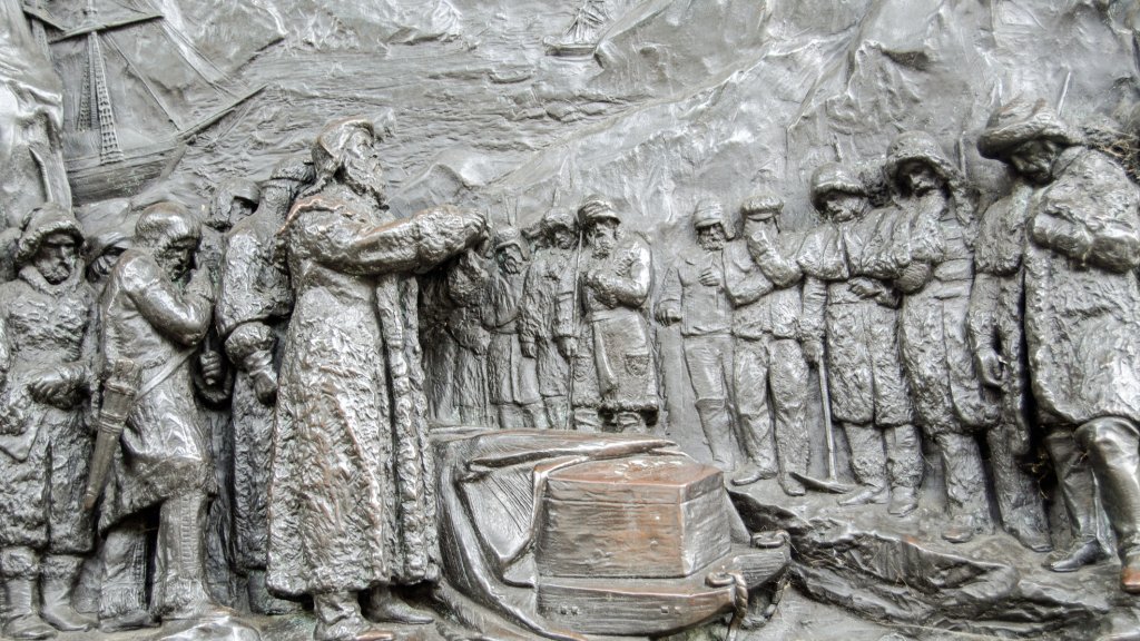 John Franklin monument detail, London