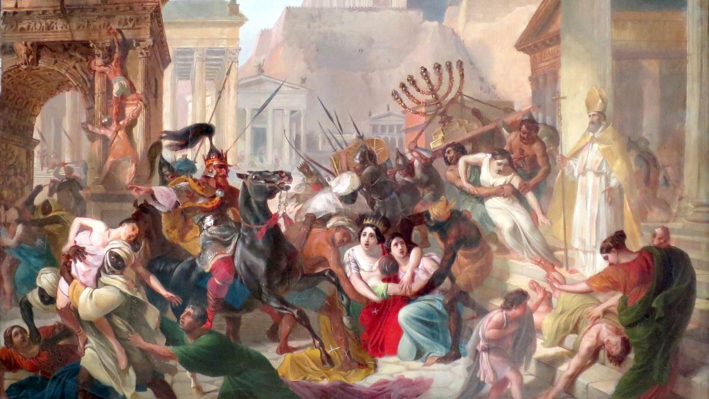 Genseric_sacking_rome_456