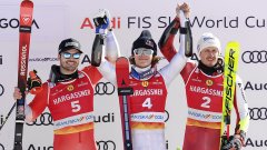 Бротен спечели гигантския слалом в Кранска гора