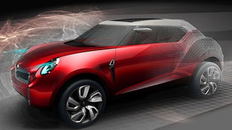 Концептът MG Icon се очертава като съперник на Nissan Juke