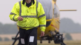 Duke of Cambridge Begins First Shift As Air Ambulance Pilot