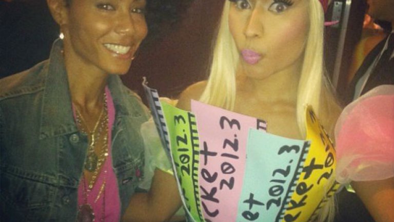 Джейда Пинкет-Смит (жената на Уил Смит) и Ники Минаж