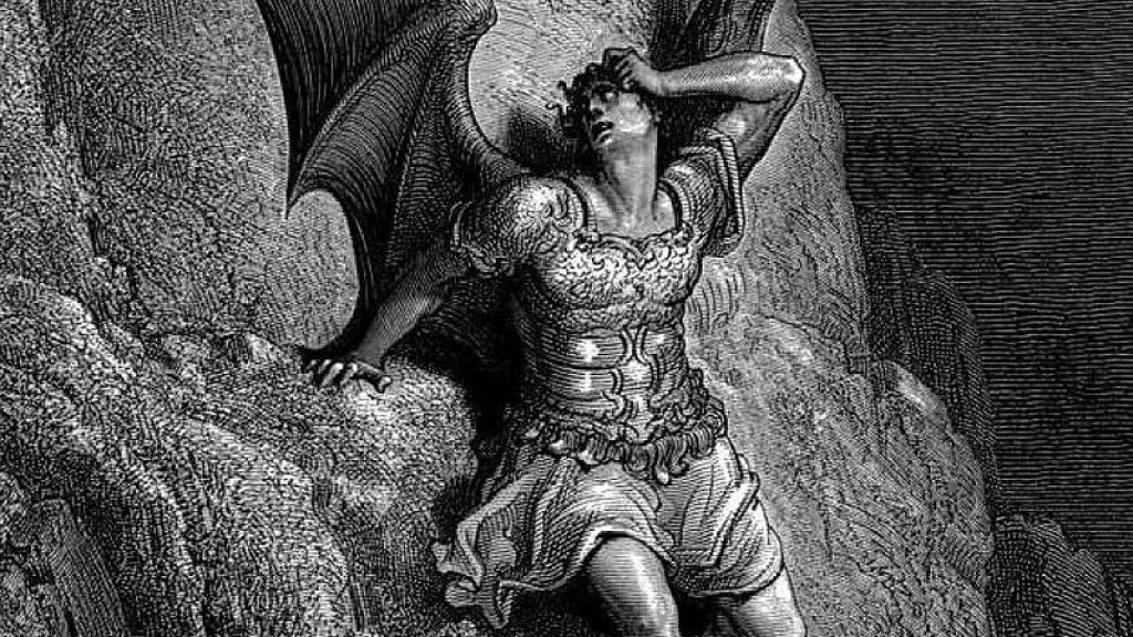 GustaveDoreParadiseLostSatanProfile