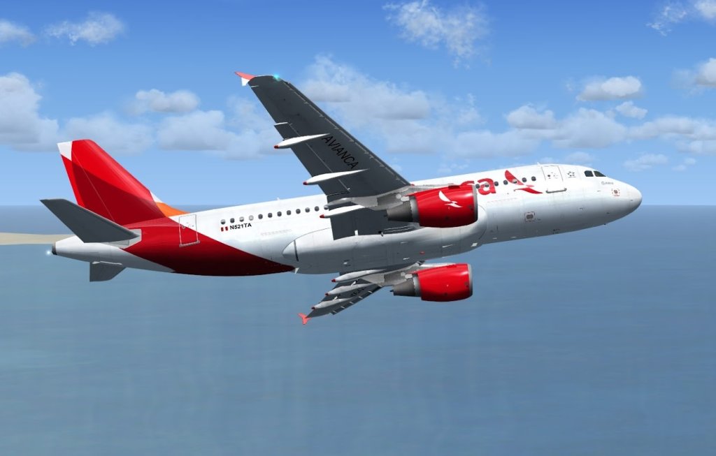 Airbus A319 Avianca Peru