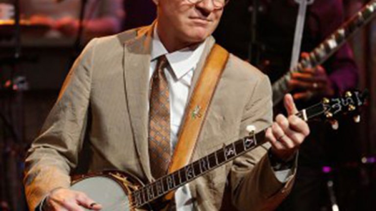 Стив Мартин организира конкурс за популяризиране на банджото.