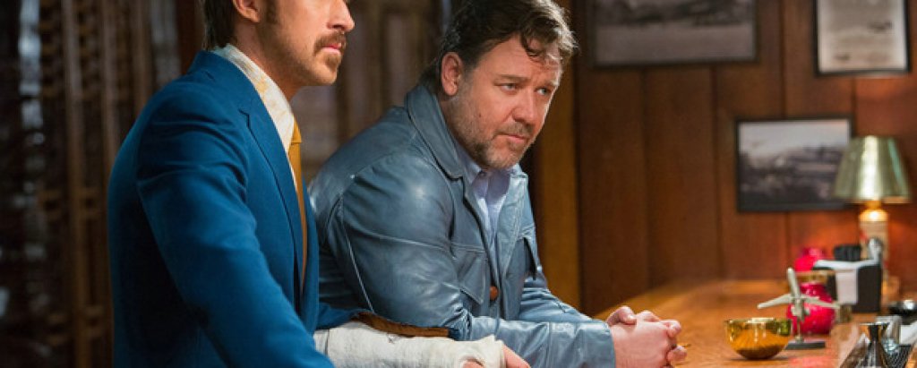 The Nice Guys
Ел Ей през 70-те, много екшън и много черен хумор. Райън Гослинг е частен детектив и самотен баща, който се обединява с Ръсел Кроу, наемен бияч, за да разкрие случай на изчезнало момиче и смъртта на залязваща порнозвезда. Режисьор е Шейн Блек (“Железният човек 3”), който преди това беше в Кан с Kiss Kiss Bang Bang („Целувки с неочакван край”).