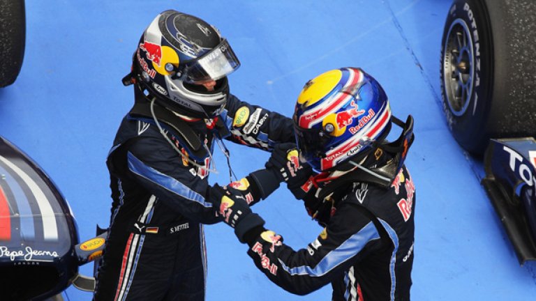 Пилотите на Red Bull взеха двойна победа в Абу Даби