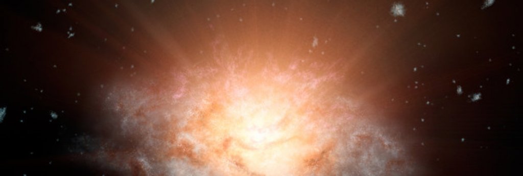 Откриването на най-ярката галактика във Вселената

Вълнуващите открития в Космоса не се изчерпват с Марс и Плутон. През май астрономи откриха най-ярката галактика във Вселената. Тя блести със светлината на повече от 300 трилиона слънца и принадлежи към нов клас обекти, открити от телескопа WISE (Wide-field Infrared Survey Explorer) - изключително светли инфрачервени галактики (ELIRGs).

Галактиката WISE J224607.57-052635.0 се намира на 12,5 милиарда светлинни години от Земята. Яркостта й се дължи на наличието в центъра й на супермасивна черна дупка, която привлича материя, образувайки акреационен диск около нея, обясни НАСА. Затова галактиката е 10 000 пъти по-ярка от нашия Млечен път.
