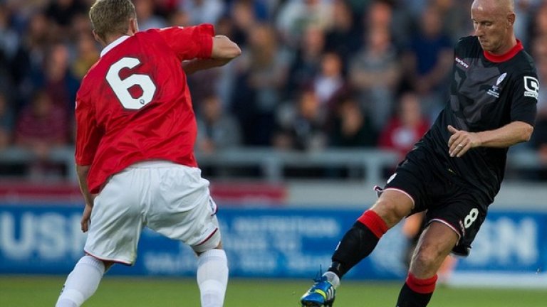 Ники Бът се затрудняваше с темпото на игра.