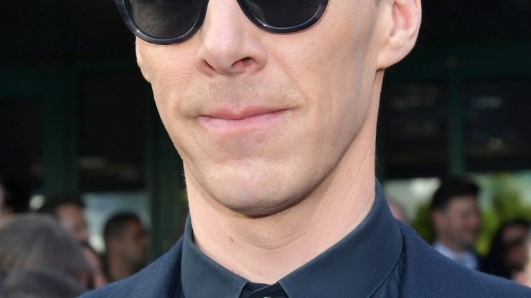 Бенедикт Къмбърбач (Доктор Стрейндж) - по-странен от обикновен заради новата си прическа.