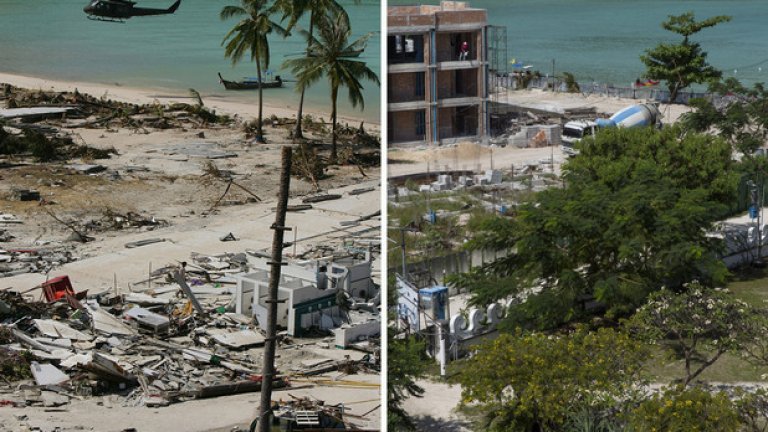 Сред жертвите имаше и много европейски туристи. Швеция, която изгуби 500 свои граждани, издигна паметник