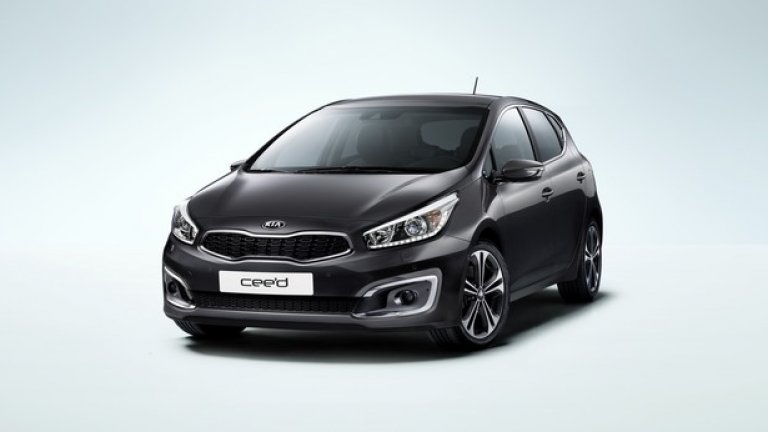 KIA Cee’d
Хечбекът получава обновен дизайн, нов 1-литров ecoTurbo 3-цилиндров двигател, нов автоматик с два съединителя, освежен интериор и по-богато оборудване за сигурност.