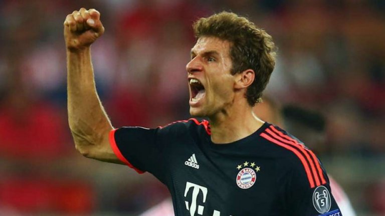 6. Томас Мюлер (Байерн и Германия).
Невероятна есен за нападателя, който през лятото бе искан от Манчестър Юнайтед. Пеп Гуардиола си прави експерименти с футболния му интелект и го поставя на всички позиции в атака. И няма разлика - Мюлер е еднакво ефективен и добър на всяка!