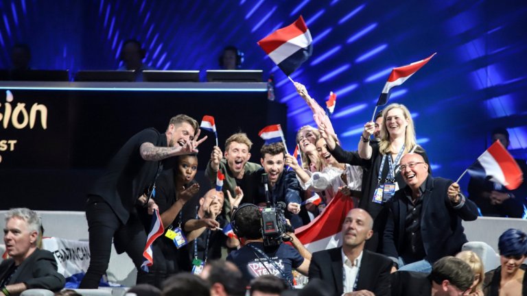 Баладичното парче на Холандия е големият победител на Евровизия 2019