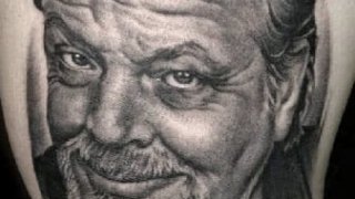 Джак Никълсън, татуировка