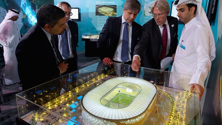 Футуристичните климатизирани стадиони, които Катар обеща да построи, реално не са възможни