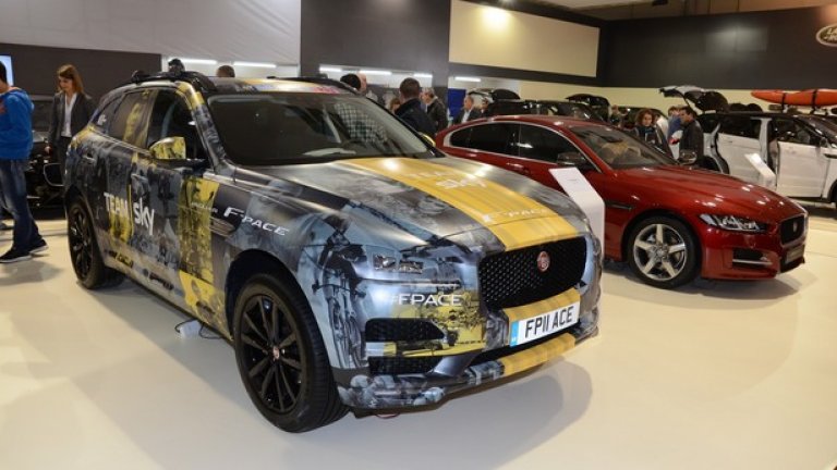 Jaguar F-Pace дебютира в София веднага след световната му премиера на автомобилното изложение във Франкфурт през септември