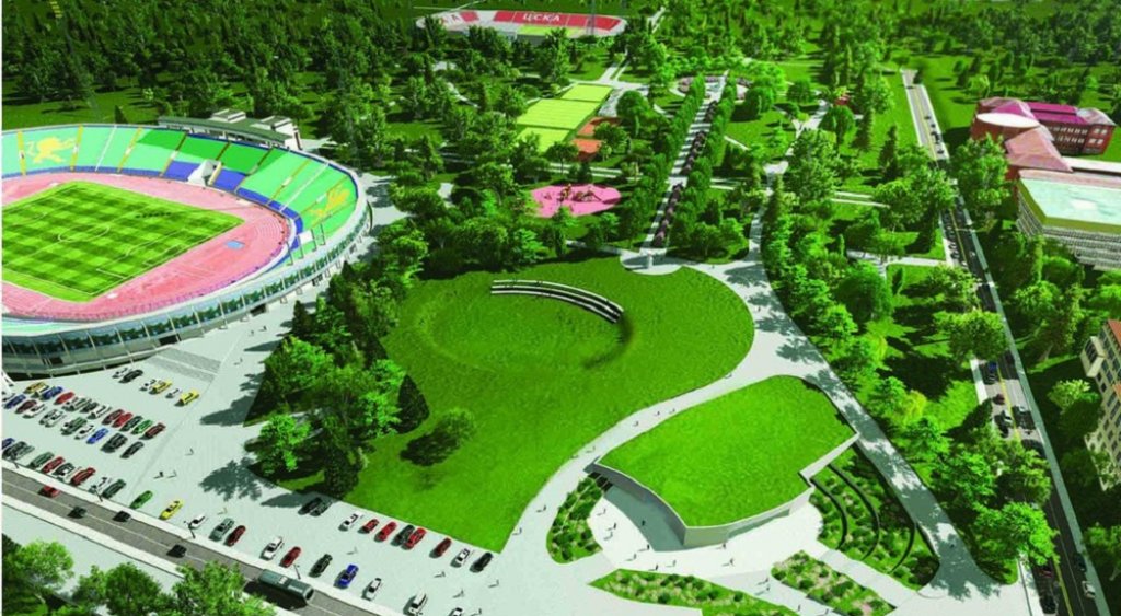 борисова градина, ковачев и архитекти