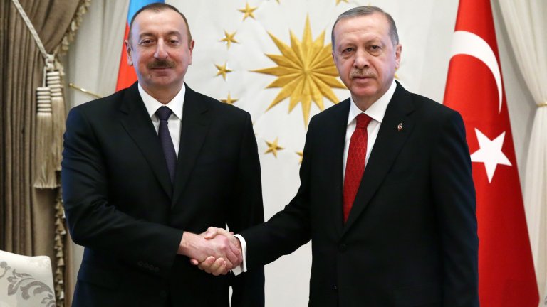Илхам Алиев и Реджеп Ердоган