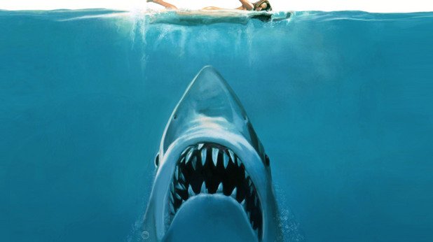 
"Челюсти"
Питър Бенчли проучва историята за голямата бяла акула, уловена на бреговете на Лонг Айлънд през 1964 година. Издателство Doubleday го кани да напише книга по темата - художествена литература, а не научен труд. Така се ражда "Челюсти".
Книгата е много различна от филма, който по-късно Стивън Спилбърг прави. Режисьорът казва, че когато за първи път е прочел книгата, си помислил, че героите са много неприятни. Приискало му се акулата да спечели, затова зарязал всички странични сюжетни линии и се фокусирал върху акулата и хората, които я преследват.