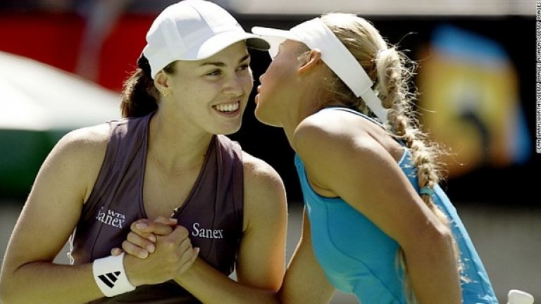 2002 - Втора титла от Големия шлем в тандем с Хингис, отново в Австралия