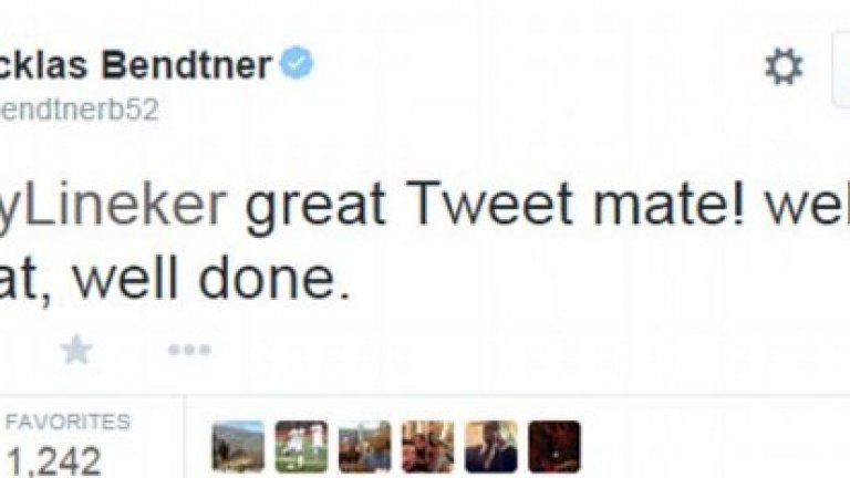 Обратното поздравление на Никлас