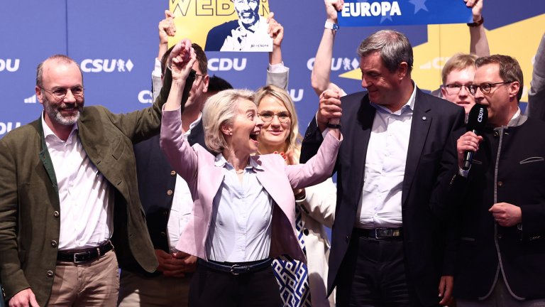 Следва формирането на нови парламентарни групи и евентуалното преизбиране на Урсула вон дер Лайен