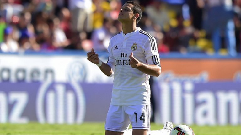 Хавиер Ернандес
(Реал Мадрид, даден под наем от Манчестър Юнайтед)