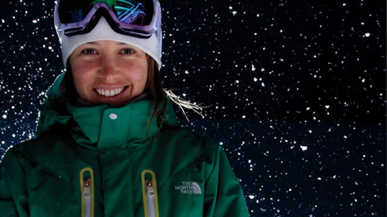 Ингрид Бакстрьом е звездата в повечето широкоекранни продукции на тема ски свободен стил.