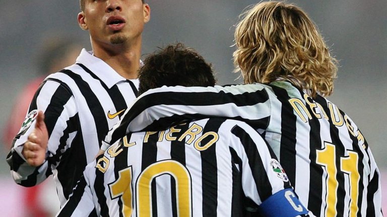 Заедно с Дел Пиеро, Трезеге и Буфон остана в Ювентус в най-трудният период от историята на клуба - когато след Калчополи отборът бе изхвърлен в Серия Б. Все пак те заедно върнаха "бианконерите" там, където им е мястото.