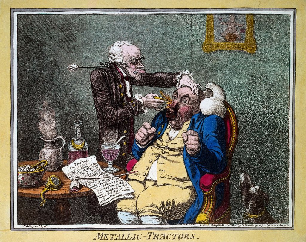 James_Gillray,__Metallic_Tractors_,_showing_Elisha_Perkins_Wellcome_M0010466