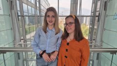 Историята на Лора и Аделина показва как програмата „Рамо до рамо“ помага на хора с увреждания да сбъднат професионалните си мечти (на снимката: Лора Абусалем и Аделина Маринова)