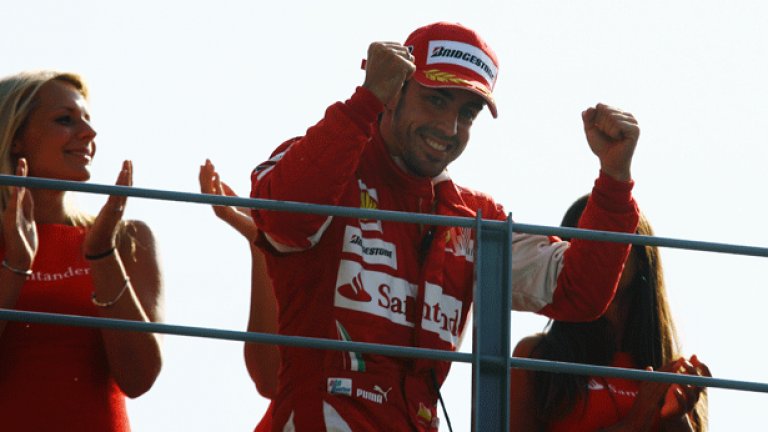 Фернандо Алонсо спечели домашната си Гран при на Испания и се доближи до лидера Себастиан Фетел