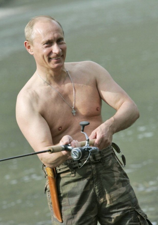 В този вид Владимир Путин ходи за риба