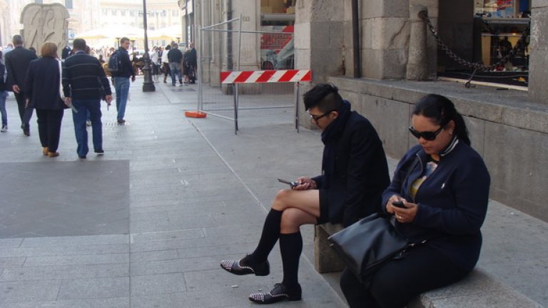 В Милано човек може да срещне най-различни ексцентрици