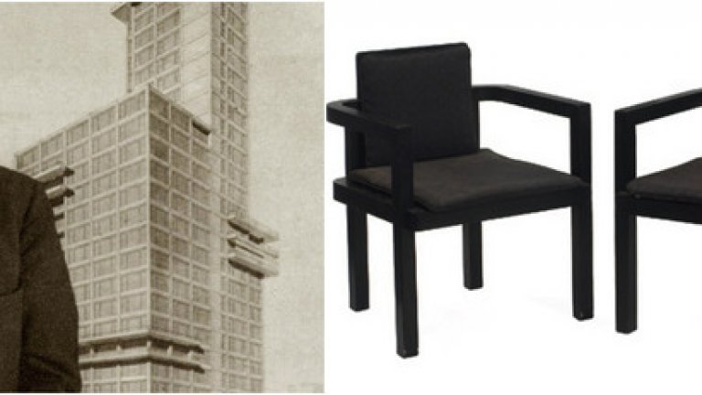 Валтер Гропиус 

Той е основателят на школата Баухаус през 1919-та година – школа, която и до днес има влияние в областта на дизайна и архитектурата. Пионер на модерната архитектура, Гропиус се занимава, разбира се, и с интериорен - и мебелен - дизайн.

На снимката: дизайн за столове от 1955-та година