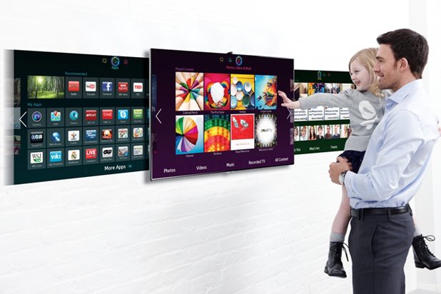 Samsung предлагат много съдържание за "умни" телевизори