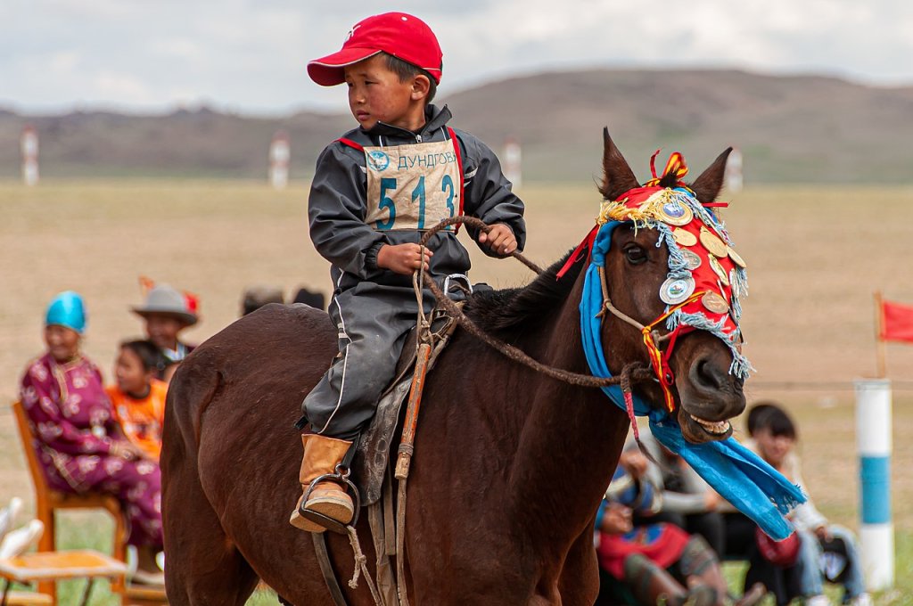 Young_Mongolian_Naadam_Horse_Racer_-_2010